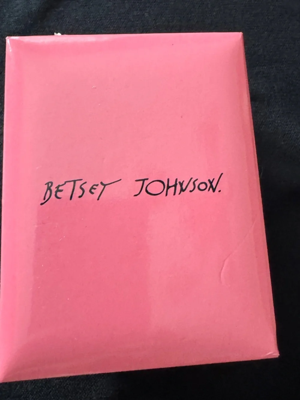 NIB Betsey Johnson Owl Dial watch w/gold-toned bezel and a teal leather band